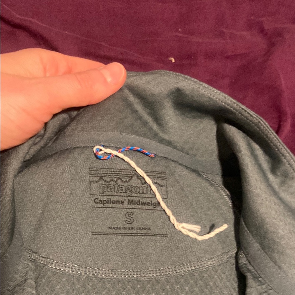 Patagonia Gray Quarter-Zip Pullover - Picture 2 of 6